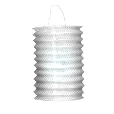 www.feux-artifice-collectivites.fr - douzaine de lampions cylindrique blanc 13 cm