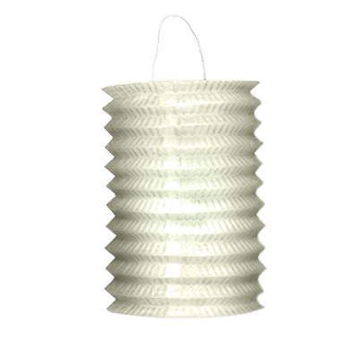 www.feux-artifice-collectivites.fr - douzaine de lampions cylindrique ivoire 16 cm