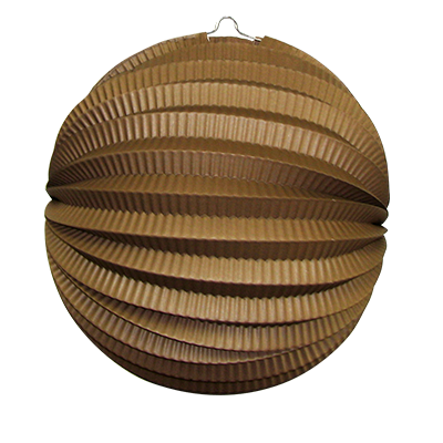 www.feux-artifice-collectivites.fr - douzaine de lampions ballon chocolat 22 cm