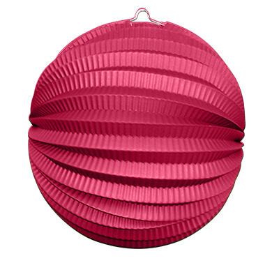 www.feux-artifice-collectivites.fr - douzaine de lampions ballon fuschia 22 cm
